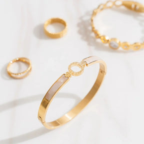 Bracelete Aura Banhado em Ouro 18k